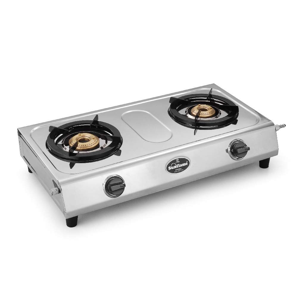 Buy SUNFLAME LPG Stove Croma 2B SS Online at Low Prices in India