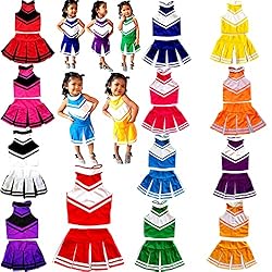 Total 2550 Little Girls' Cheerleader Cheerleading