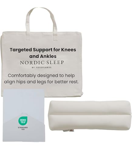 Amazon.com: Fossflakes Bed Pillow 20x26 Standard, Medium-High, for