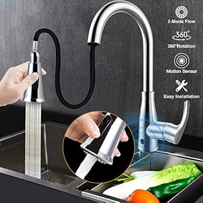 Touchless Kitchen Sink Faucets Kaluola Kitchen Faucets With Pull