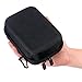 Smatree Carrying Case Compatible for GoPro Hero 8/7/6/5/4/3+/3/2/1/GOPRO HERO (2018)/DJI Osmo Action(Black & Red)-Extra-Small