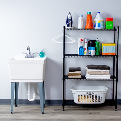 LDR Industries 040 6000 Complete 19 gal Laundry Utility Tub with Pull