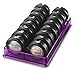 byAlegory Acrylic Eyeshadow Makeup Beauty Organizer 16 Space Cosmetic Storage Container for Drawer or Vanity Desk - Purple Clear