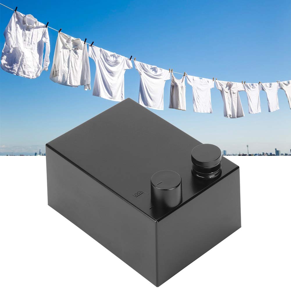 Clothes Drying Rope, Telescopic Wall‑Mounted Clothesline for Bathroom