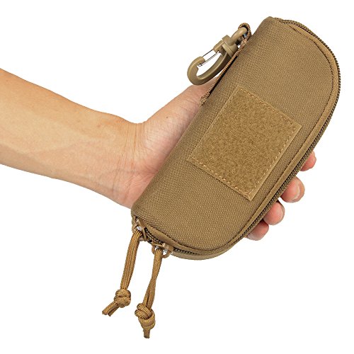 CANIS LATRANS Eyeglasses Hard Case Tactical MOLLE Sunglasses Case 1000D Nylon