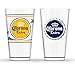 Corona Extra Labels Pub Glass (Set of 2), Clear