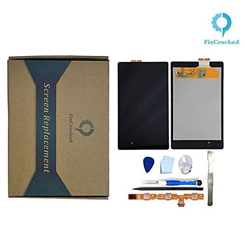 Nexus-7-2nd-Gen-LCD-Screen-Touch-Digitizer-Front-Panel-Assembly-Replacement-with-Power-Volume-Button-Flex-Cabletools-kit-for-Asus-Google-Nexus-7-2013-3GWi-Fi-Model