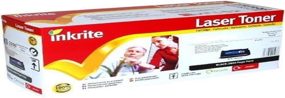 Inkrite Remanufactured Toner Cartridge Replacement for Brother TN1050 Black