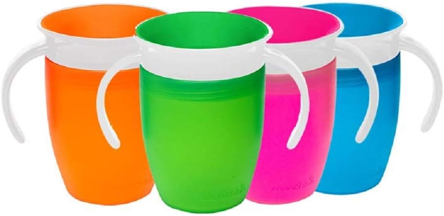 Maharsh 360 Degree Trainer Cup (Multicolour, May Vary, 7 oz/207ml)