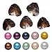 Freshwater Aquaculture Love Wish Pearl Shell Surprise To Explore Oyster Pearls Potato mixed colors 7-8mm 10PCs/Pack