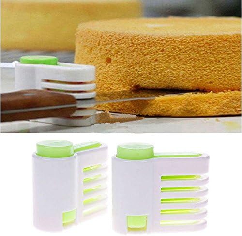 Cake Slicer Cake Leveler - 5 Layers DIY Cake Bread Cutter Leveler Slicer Cutting Fixator Kitchen Accessoires Tool -Layer Cake Slicer