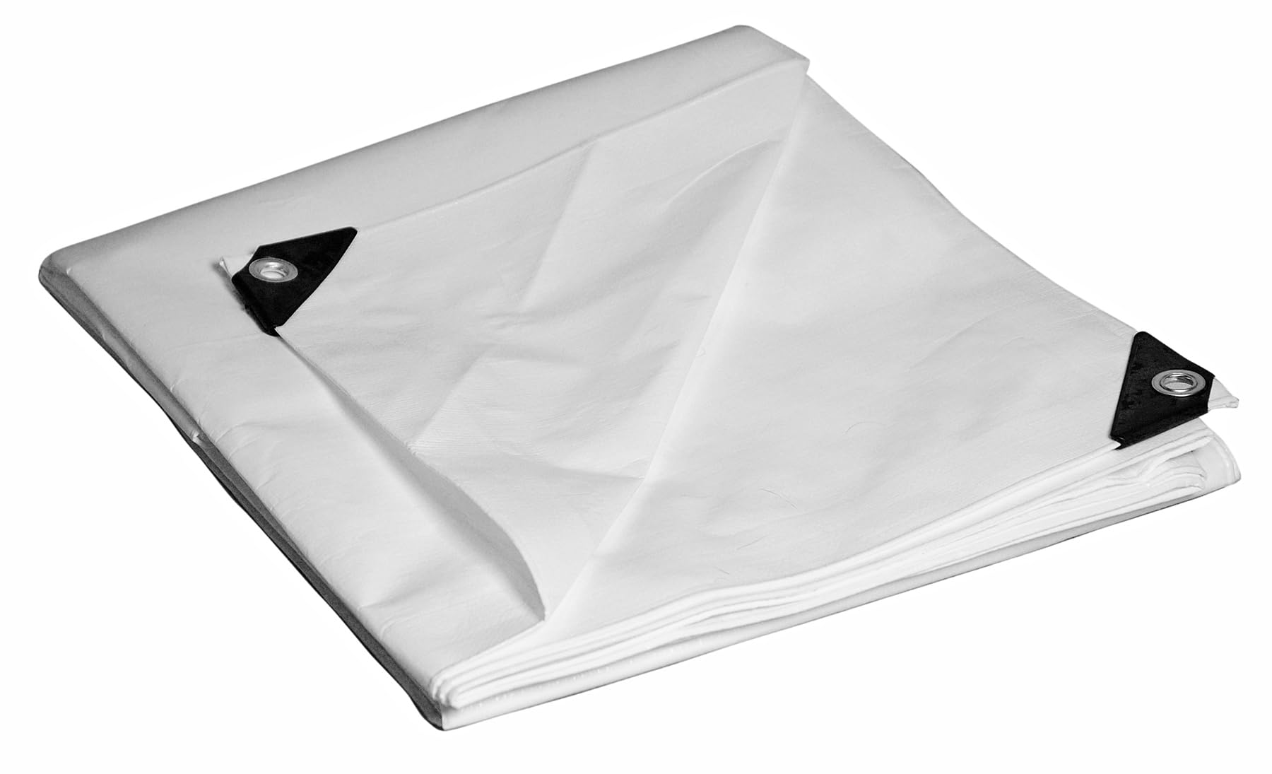 Dry Top Poly Tarp, Polyethylene (PE), White, 10x15 Feet — image 1