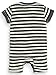Fiream Baby Boys open buckle cotton Romper