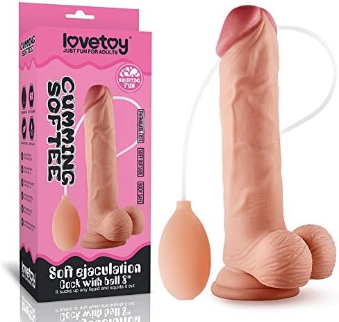 Love Love Toy 8 Inch Realistic Silicone Dîd&Los for Women Toy Wand Massage YNCJJKO