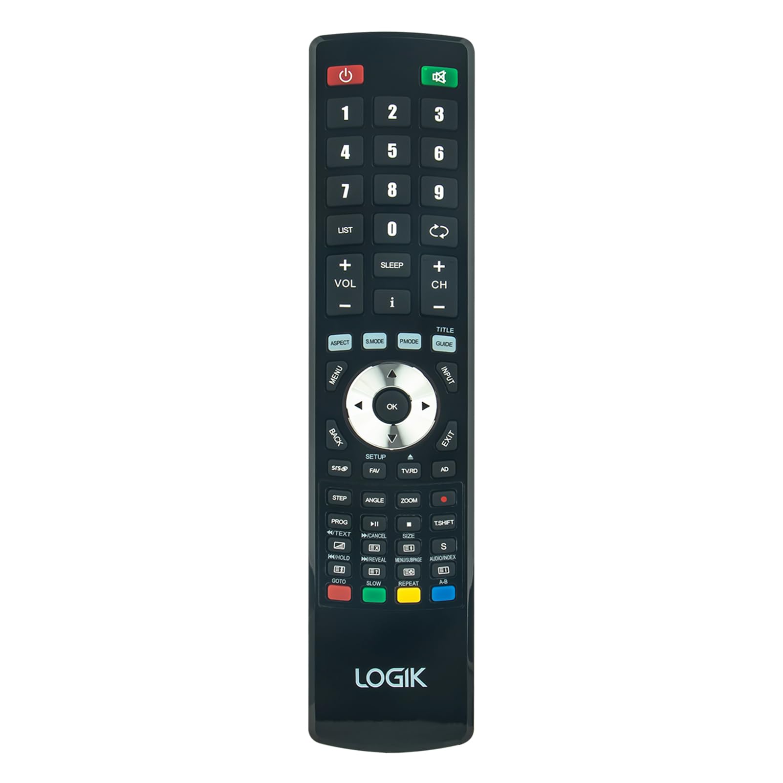 VINABTY Replacement Remote Control Compatible with Logik TV L19DVDB10 L22DVDB10 L24DVDB19