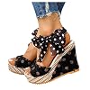 Dainzuy-Womens-Wedge-Sandals-Ladies-Espadrille-Platform-Open-Toe-Lace-Up-Ankle-Wrap-Summer-Dot-Sandals-Shoes