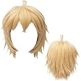 KiyaCos Blonde Short Cosplay Wig Heat Resistant Synthetic Hair