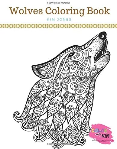 WOLVES: A Wolves Coloring Book