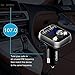 OBSTARO FM Transmitter, Bluetooth Fm Transmitter for car, Wireless in-car Bluetooth Receiver MP3 Player Stereo Radio Adapter car kit with Dual USB Ports,Hands Free for Iphone, Ipad,Smartphones