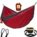 Wise Owl Outfitters Hammock Camping Double & Single with Tree Straps - USA Based Hammocks Brand Gear, Indoor Outdoor Backpacking Survival & Travel, Portable