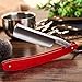 Straight edge razor men without stabilizer barber straight razor with acrylic handle shaving safety razor