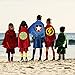 Easony Birthday Presents Gifts for 3-10 Year Old Boys, Cartoon Super Hero Satin Capes Dress up for Kids Party Favor Toys for 3-10 Year Old Boys ESUSCP06