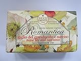 Nesti Dante Romantica Natural Soap, Royal Lily and Narcissus/Luxurious, 8.8 Ounce