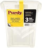 Purdy Pail Liners Pack of 3, Transparent 21x21 cm Cleaning Accessories