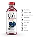 Bai Flavored Water, Brasilia Blueberry, Antioxidant Infused Drinks, 18 Fluid Ounce Bottles, 6 count