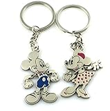 Caroline Disney Mickey and Miny Lover His Her Keychain Keyring Couples - Arrow & 