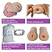 Pocket Pussy Male Masturbator Soft Stretchy Stroker for Men Realistic Tight Ribbed Vagina Sex Toy Mini Sex Doll for Him