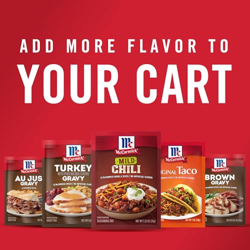MCCORMICK CHILI SEASONING MIX PACKET, MILD, 1.25 OZ