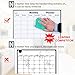 Magnetic Dry Erase Calendar for Fridge 16.9 x 11.8 inches - 2019 White Board Calendar Planner for Kitchen Refrigerator Monthly Erasable Board Calendar Stain Resistant for Smart Home Planners