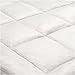 Mellanni Microplush Mattress Pad - Overfilled Mattress Topper Queen Size - 21