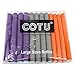 12 Pack of Professional Large Size Foam Flexi Rods for Curly Hair by COTU (R)