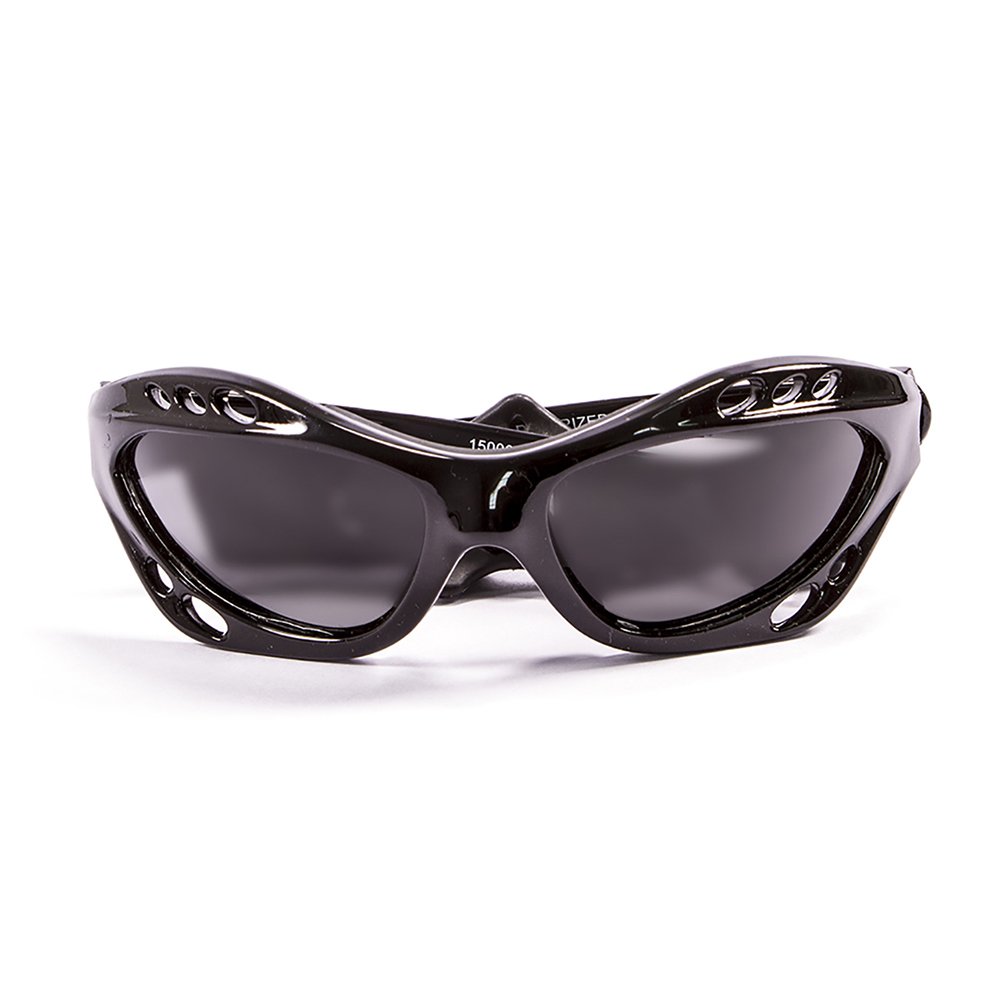 OceanGlasses - Cumbuco - Polarized Sunglasses - Frame : Shiny Black - Lens : Smoked (15000.1)