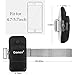 Phone Sports Armband, Gonex Running Gym Universal Smartphone Arm Bag Waterproof with Earphone Hole for iPhone 7 Plus, 6Plus, Samsung Sony HTC 4.7-5.7(Large) Black