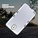 ULAK Galaxy Note 3 Case, Note 3 Case Knox Armor 3 in 1 PC+Silicone Hybrid Dust Scratch Resistance Anti-Slip Cover for Samsung Galaxy Note 3,Note III,N9000,N9005-Silver/Gray