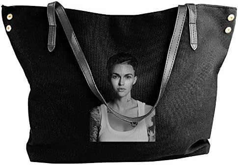 Ruby Rose Tote Bag For Women Canvas Shoulder Handbags