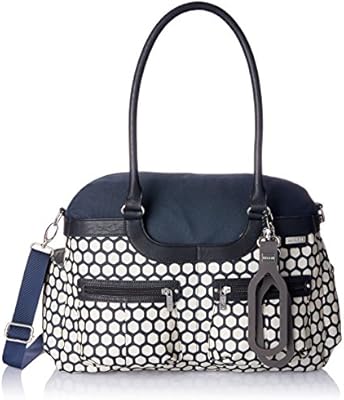 navy satchel bag