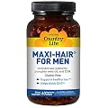 Country Life, Maxi Hair for Men, 60 Softgels