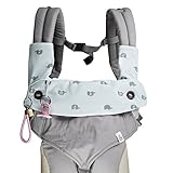Baby Drool and Teething Pad For Ergobaby 360 All Carry Positions Baby Carrier,Organic Cotton 3-Piece Gift Set For Ergobaby Four Position 360 Carrier By Vicsou
