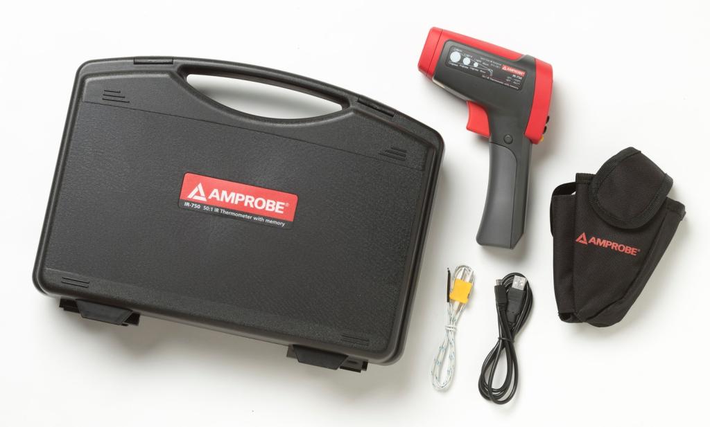 Amprobe IR750 Infrared Thermometer, 58F to 2822F, 501 Automotive