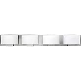 Hinkley Mila Four Light 240W G9 Bathroom Vanity Fixture, Brushed Nickel
