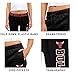 NBA Miami Heat Women's Jogger Pants Active Basic Fleece Sweatpants, Medium, Black