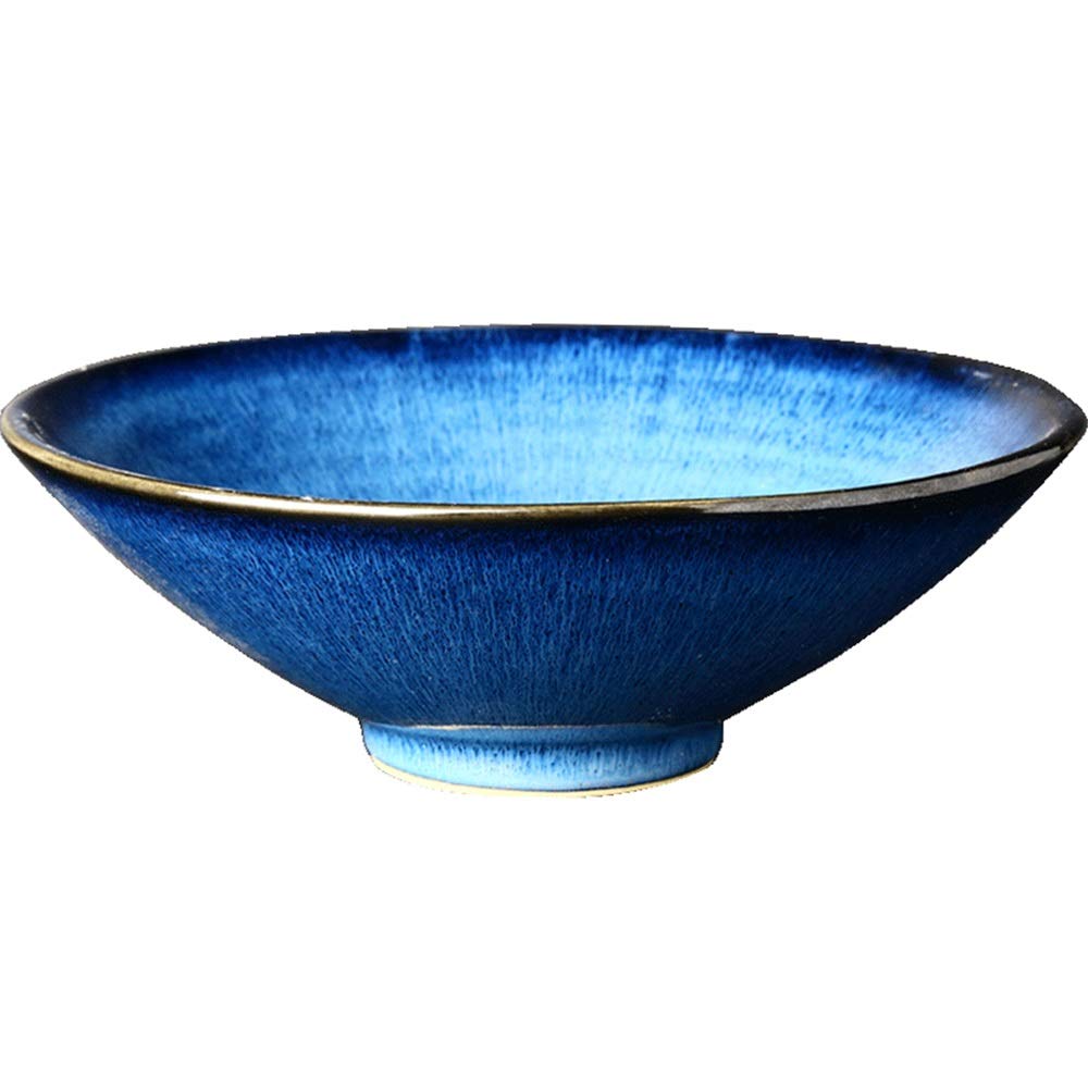 Liuwenan Menaje de vajilla para el hogar Blues Ceramic Bowl 8.5 ...