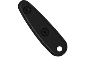 ESEE Izula Knife Handle Scales, Grip Upgrade for Fixed Blade Hunting Knives, Made in USA Camping, Hiking, Survival & Tactical Knife Handle Accessory, Outdoor Gifts for Men (Black G10)