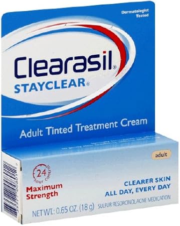 clearasil tinted acne cream