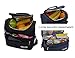 Adult Insulated Lunch Bag by UrbanFlex – Reusable, Dual Zipper Ultra Insulated Compartments for Hot & Cold, Mesh Pockets, Shoulder Strap –Cooler for Travel, School, Camping, Outings(Navy Blue)