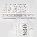 Erchang Fishing Hooks,Bass Fishing Tackle High Carbon Steel Senko Worms Assortment Bait Jig Cover Hooks with Plastic Box for Saltwater Freshwater